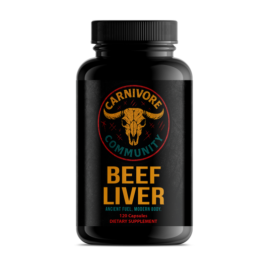 Grass Fed Desiccated Beef Liver Capsules – Pasture Raised
